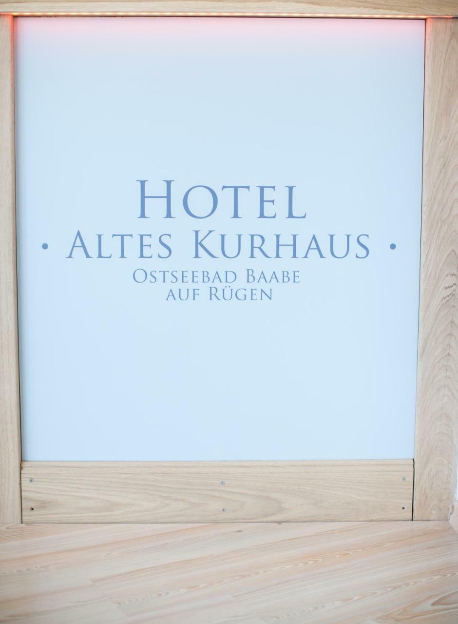 Hotel Altes Kurhaus Baabe Luaran gambar
